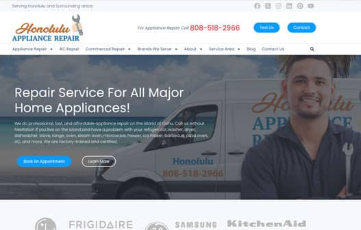HopePage- Honolulu Appliance Repair